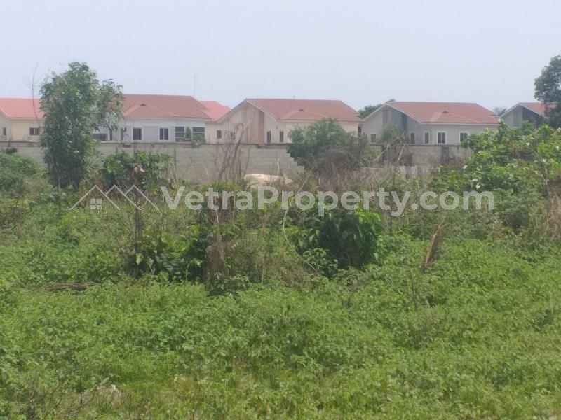 Dry land sharing fence with Royal gardens Estate, 2 munits walk from express  Land for Sale Ajah Lagos Vetra  Property