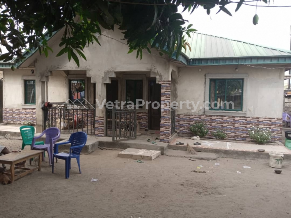  3 Bedroom Bungalow with Bq inside full Plot of land Gazette  3 bedroom House for Sale Ajah Lagos Vetra  Property
