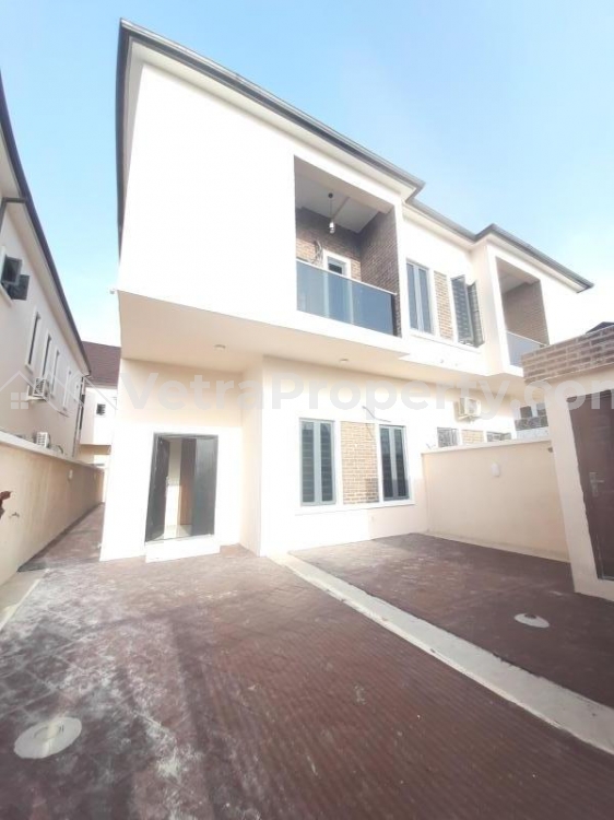  Newly built 4 bedroom semi detached duplex for sale  4 bedroom House for Sale Lekki Lagos Vetra  Property