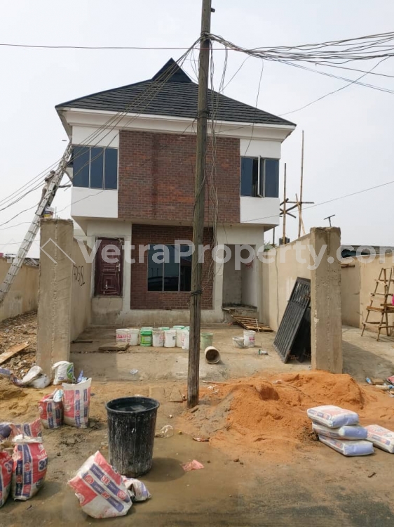  Newly built 4 bedrooms semidetached duplex with a room BQ  House for Sale Surulere Lagos Vetra  Property