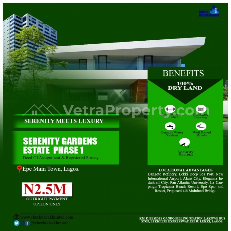  Lands Available  Land for Sale Epe Lagos Vetra  Property