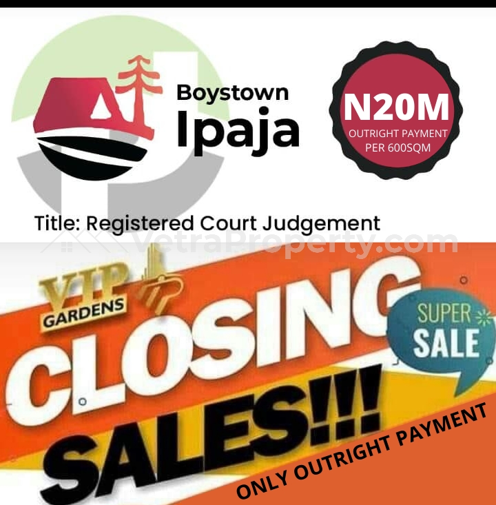  Affordable Plots Of Land In A Serene Neighborhood  Land for Sale Ipaja Lagos Vetra  Property