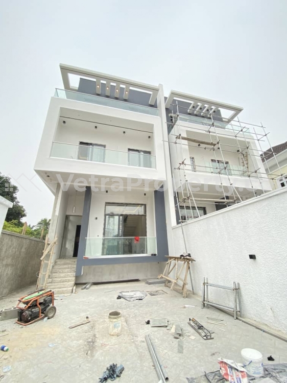  Newly built 5 bedroom semi detached duplex with en-suite basement  5 bedroom House for Sale Ikoyi Lagos Vetra  Property
