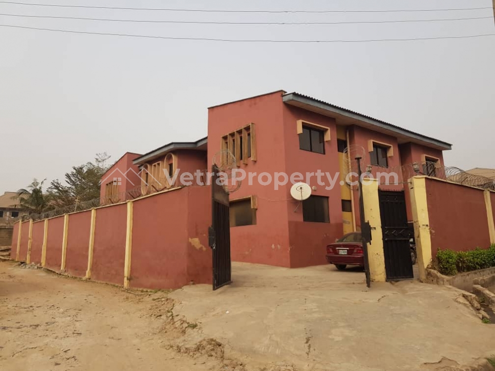  Sound Block of 4 Flats of 3 bedrooms each Registered Title Documents  3 bedroom House for Sale Ibadan Oyo Vetra  Property