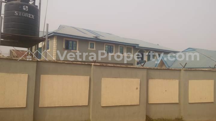  Modern and Spacious Block of 4 Flats + 3-bedroom Bungalow on Equivalent of 2 Plots of Land with C of O  3 bedroom House for Sale Ibadan Oyo Vetra  Property