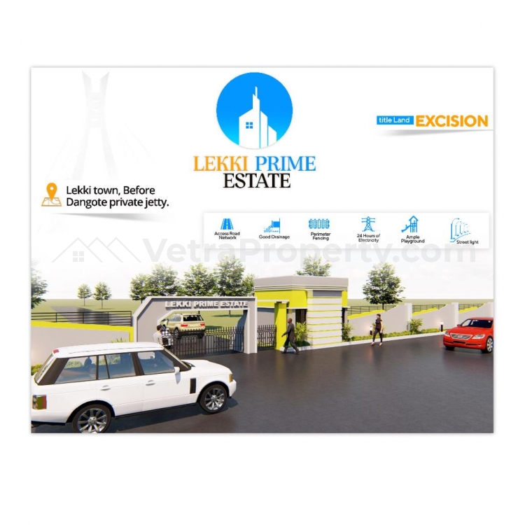  LEKKI PRIME ESTATE  Land for Sale Ibeju Lekki Lagos Vetra  Property