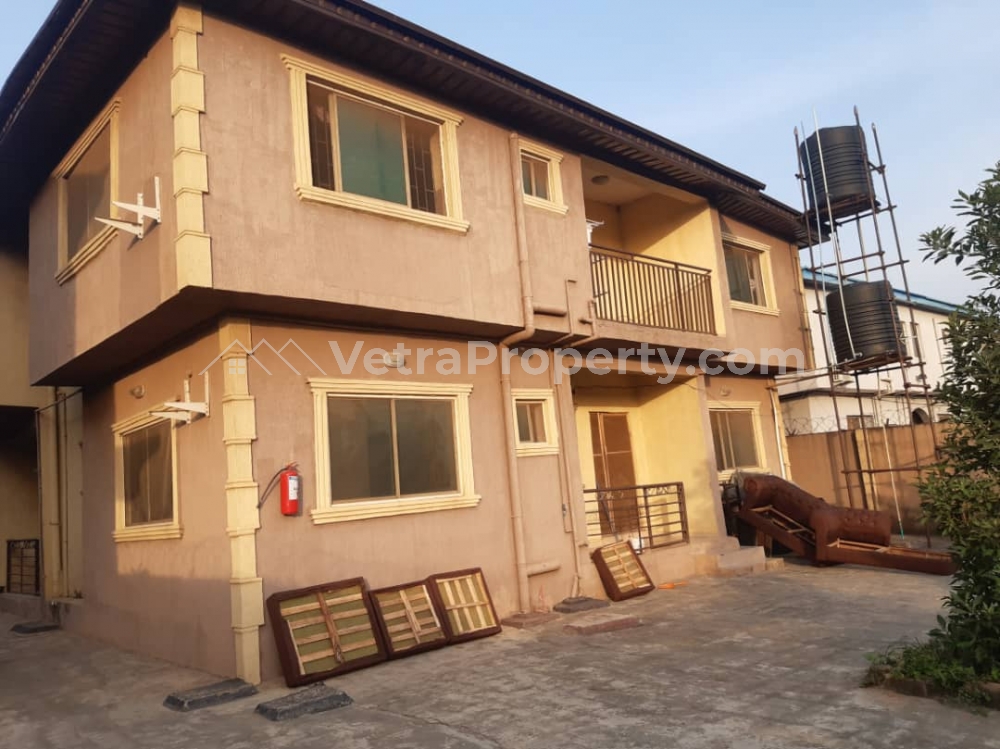  Lovely 4 Units Of 3 Bedroom Flat With Empty Plot At The Rear For sale  3 bedroom Flat for Sale  Lagos Vetra  Property