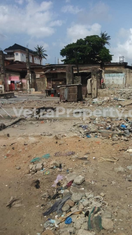  A 4 plots together empty land, fenced with gate  Land for Sale Yaba Lagos Vetra  Property
