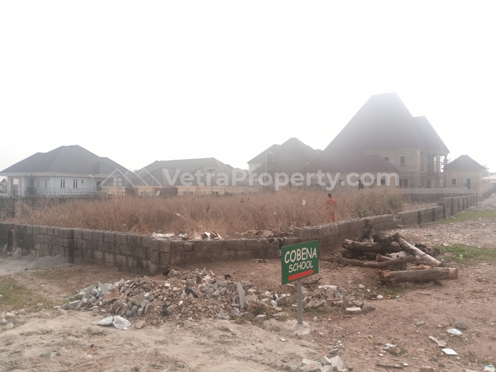  Over 1000sqm corner piece parcel of land  Land for Sale  Abuja Vetra  Property