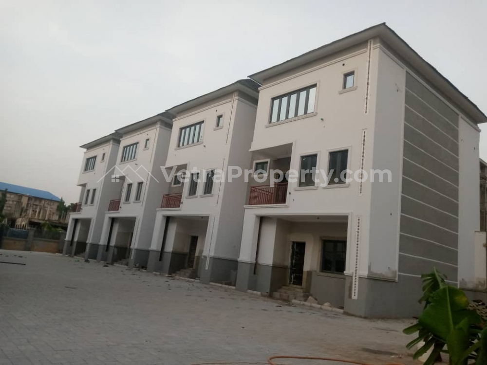  4 BEDROOM TERRACE DUPLEX WITH BQ AT MAITAMA  4 bedroom House for Sale Maitama Abuja Vetra  Property