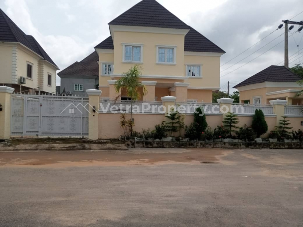  4 bedroom fully detached duplex with 2 rooms bq at Gwarinpa  4 bedroom House for Sale  Abuja Vetra  Property