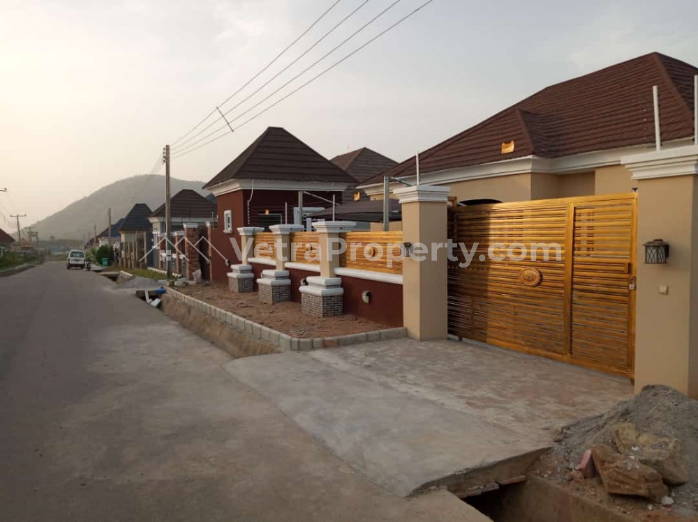  Newly built 3 bedroom detached bungalow with bq at Efab Queens gwarinpa  3 bedroom House for Sale  Abuja Vetra  Property