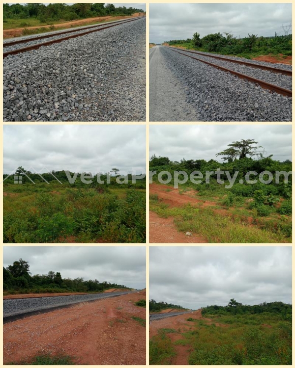 *QUICK RETURN ON INVESTMENT *DONT BE LEFT OUT TO GRAB THIS OPPORTUNITY* Remaining Sales acres of land along newly built of railway just 6 mins to railway station  Land for Sale Ibadan Oyo Vetra  Property