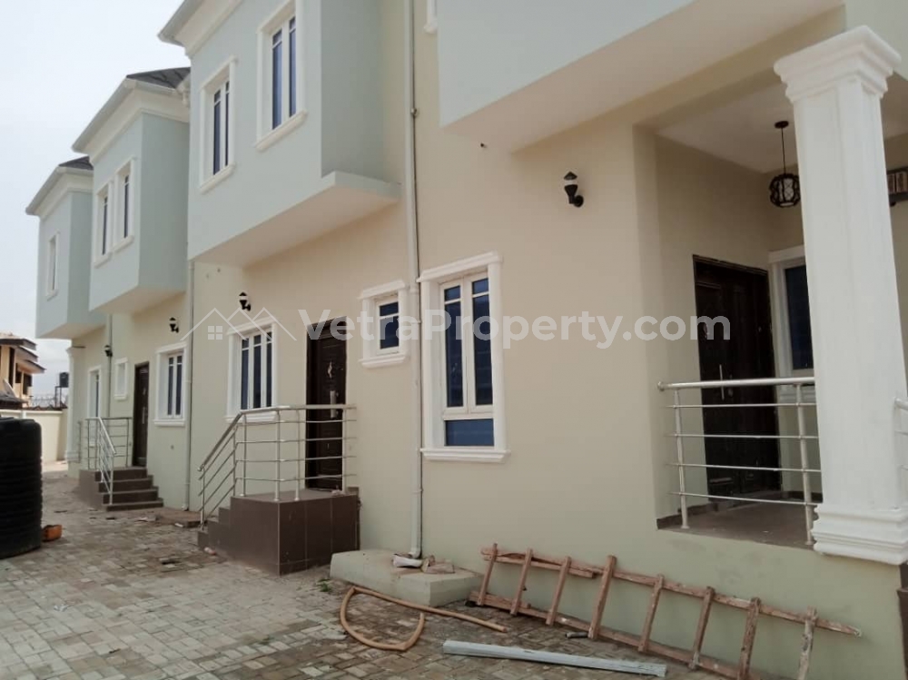  Strategic newly built 4 flat of 3 bedroom duplex  3 bedroom House for Rent Ibadan Oyo Vetra  Property