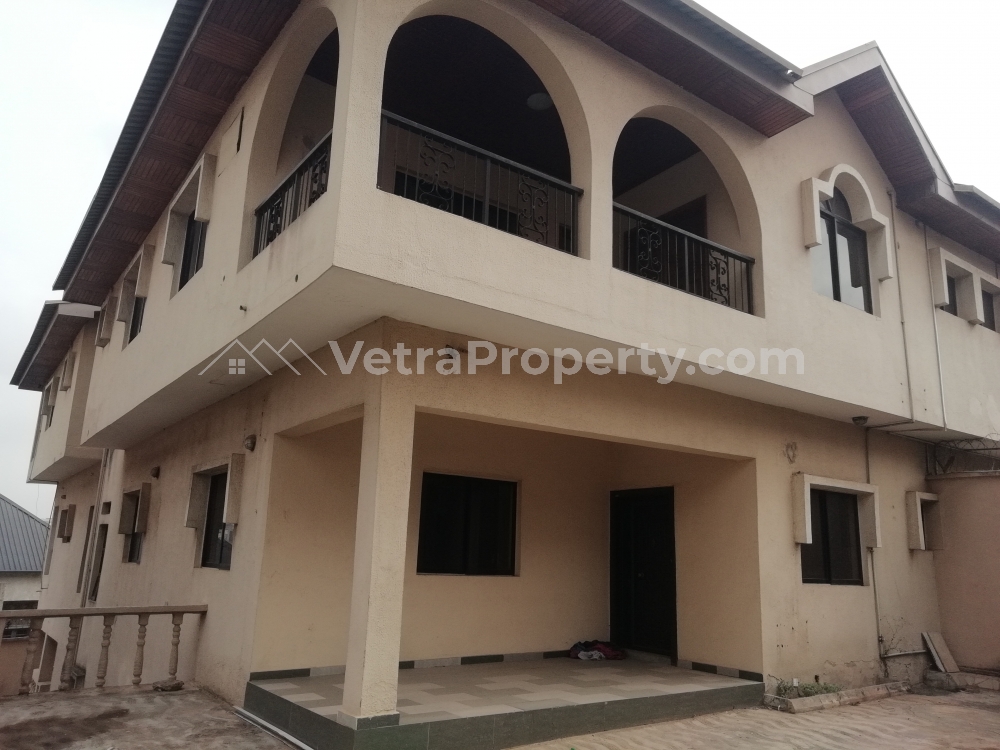  Standard 5 Bedroom Semi-Detached House With 3 Rooms BQ For Office Use  5 bedroom Commercial Property for Rent Kosofe Ikosi Lagos Vetra  Property