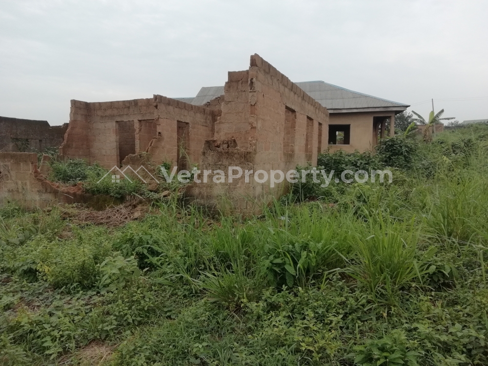  Half Plot With 2 bedroom At Lintel Level  Land for Sale Sagamu Ogun Vetra  Property