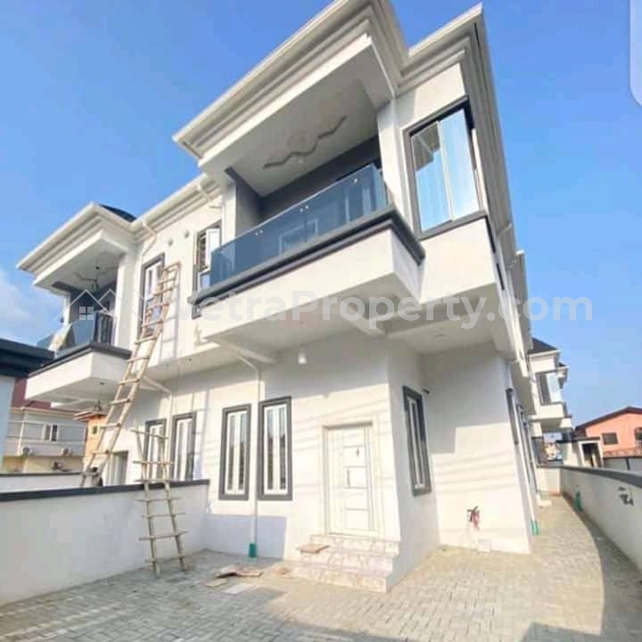  Very affordable Luxurious, exquisitively designed, furnished newly built 4bedroom semi-detached duplex with bq in a superb neighborhood  5 bedroom House for Sale Lekki Lagos Vetra  Property