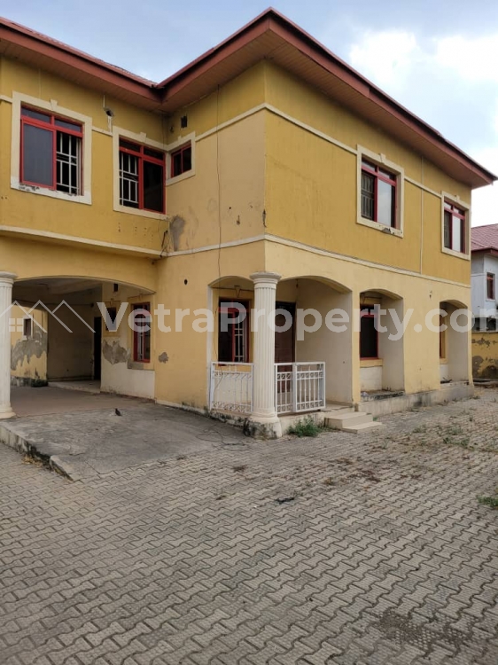  4bedrooms with 2unit of 1bedroom’s bq distress sale for sale in gwarimpa  4 bedroom House for Sale  Abuja Vetra  Property