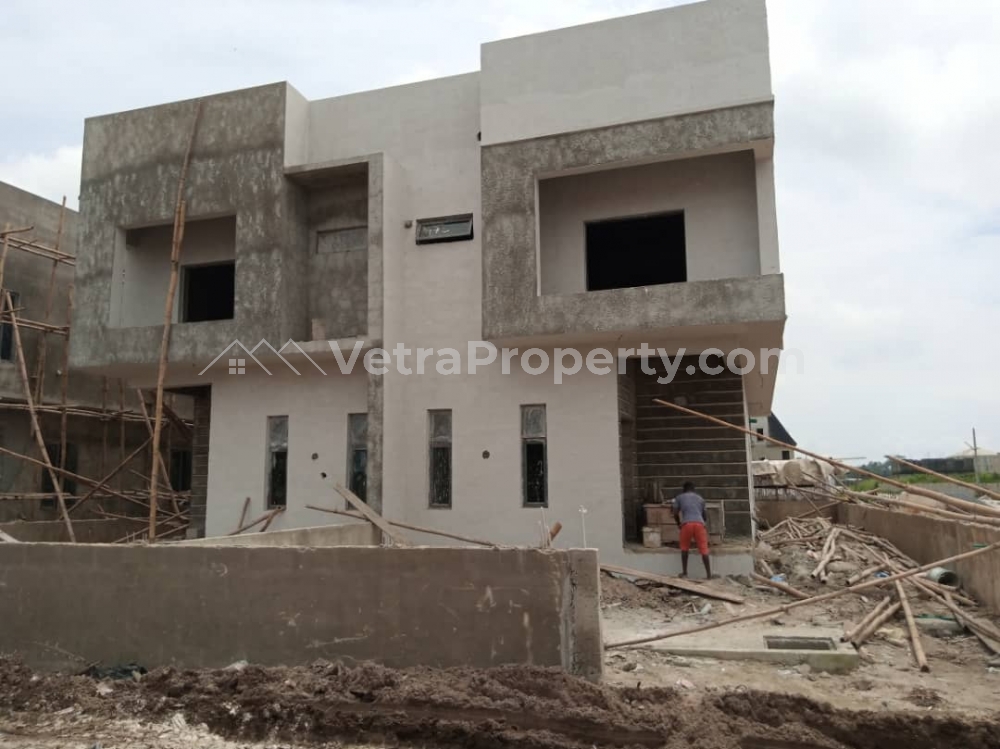  Luxury and newly built 3 bedroom semi detached duplex with attached BQ in a serene and secured estate with Governor's Consent  3 bedroom House for Sale Lekki Lagos Vetra  Property