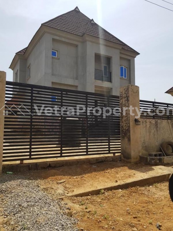  4 bedroom detached duplex at Kanma Estate, pyakasa, lugbe  4 bedroom House for Sale Pyakassa Abuja Vetra  Property