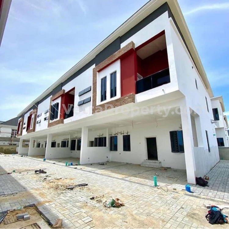 Newly built 4 bedroom terraced duplex in an Estate  4 bedroom House for Rent Lekki Lagos Vetra  Property