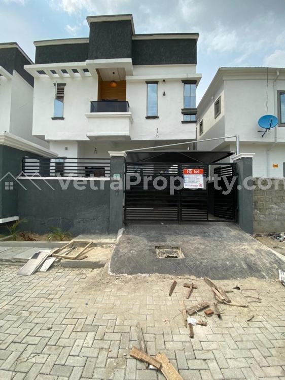  Newly built 4 bedroom detached house in a beautiful estate  4 bedroom House for Rent Lekki Lagos Vetra  Property