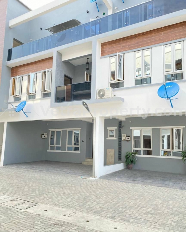  Newly built 4 Bedroom semi detached duplex with bq in a beautiful estate  3 bedroom House for Rent Lekki Lagos Vetra  Property