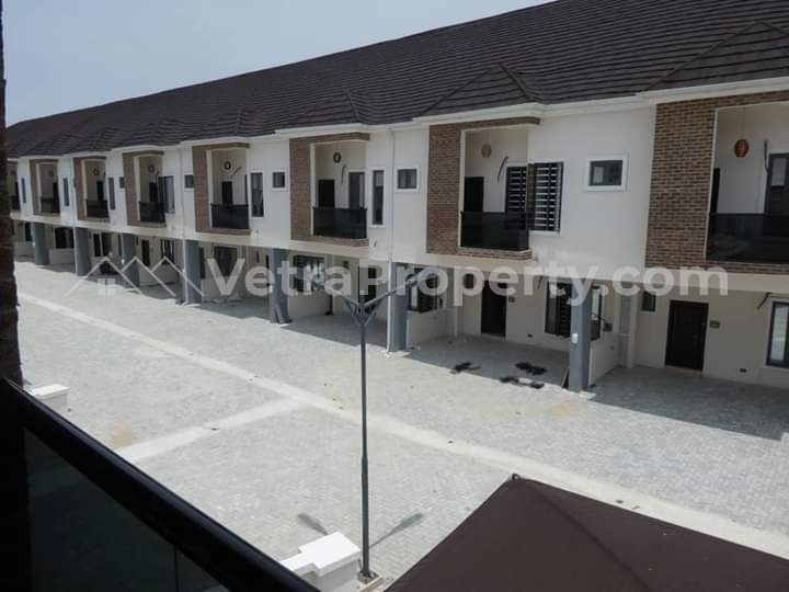 Newly built 4 bedroom semi detached house with boys quarter  4 bedroom House for Rent Lekki Lagos Vetra  Property