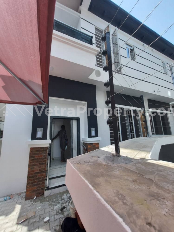  Newly built 4 bedroom semi detached house  4 bedroom House for Sale Lekki Lagos Vetra  Property