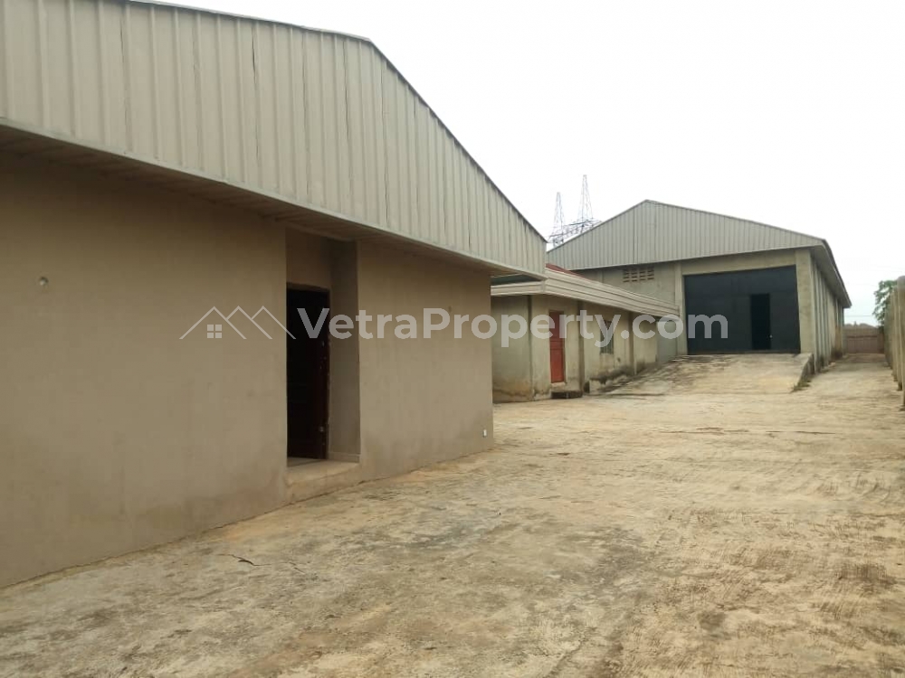  A functional, neat, well fenced and accessible warehouse with C of O for Sale  Commercial Property for Sale Akure Ondo Vetra  Property