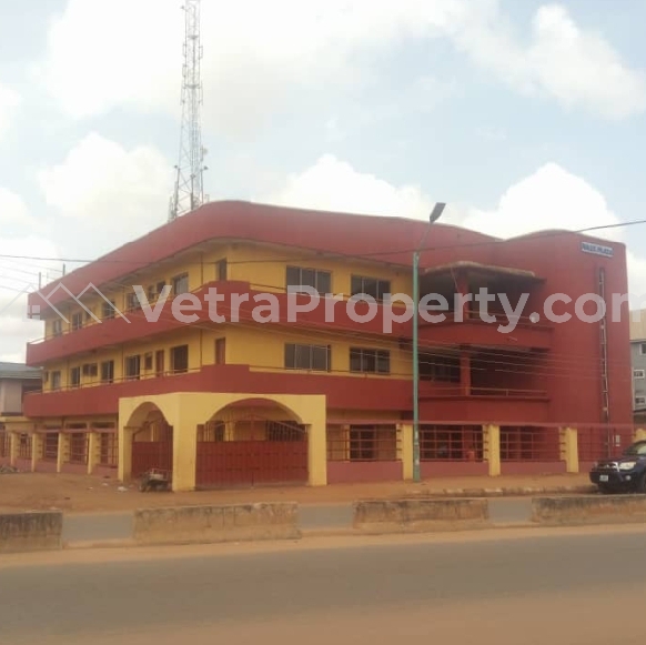  A commercial property with 20 shop spaces,6 office spaces,strategically located on a busy road.  Commercial Property for Sale Asaba Delta Vetra  Property