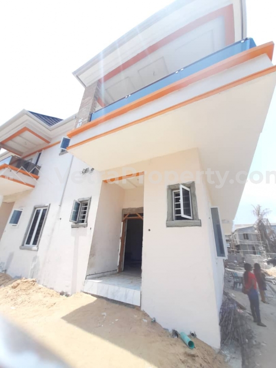  NEWLY BUILT 4 BEDROOM SEMI DETACHED HOUSE WITH BQ  4 bedroom House for Sale Lekki Lagos Vetra  Property