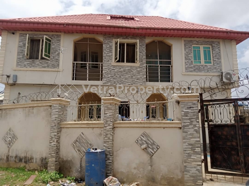  4 NUMBERS OF MINI FLATS ON HALF PLOT OF LAND AT AIT ALAGBADO  House for Sale Alimosho Lagos Vetra  Property