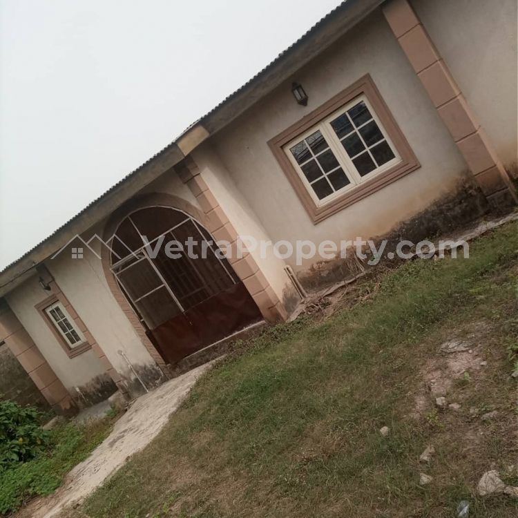  STANDARD 3BEDROOM BUNGALOW ON MORE THAN HALF PLOT AT MEIRAN IJAIYE  House for Sale  Lagos Vetra  Property