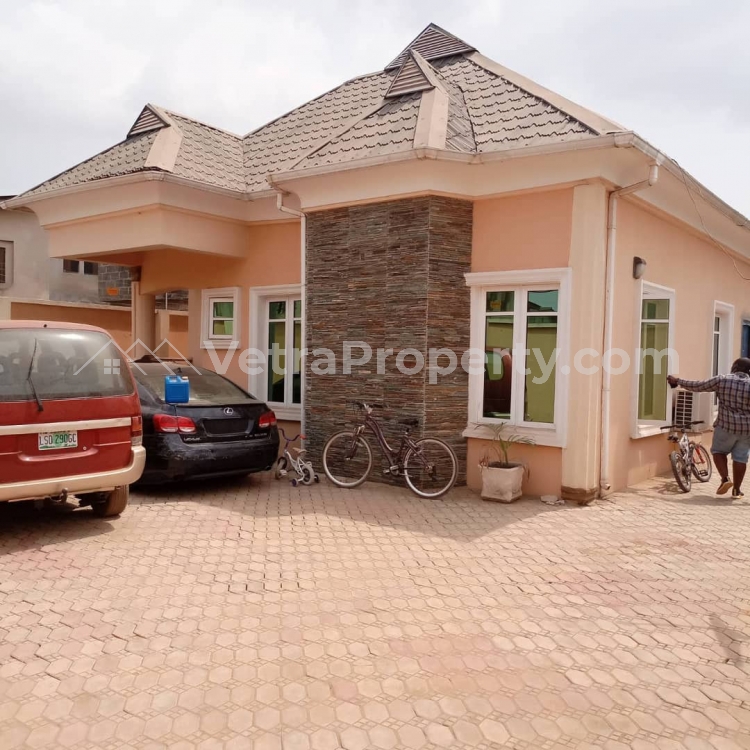  3 BEDROOM BUNGALOW WITH MINI FLAT ON 50 FEET BY 100 FEET  House for Sale  Lagos Vetra  Property