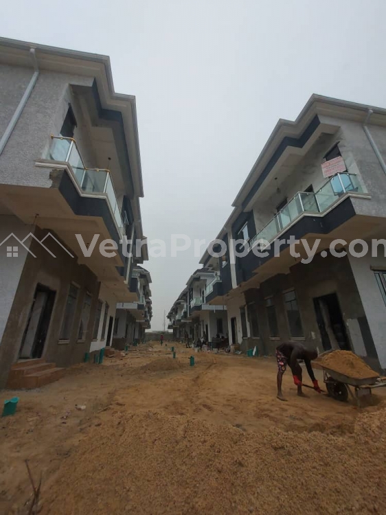  4bedroom semi detached duplex with a Room Bq  House for Sale Lekki Lagos Vetra  Property
