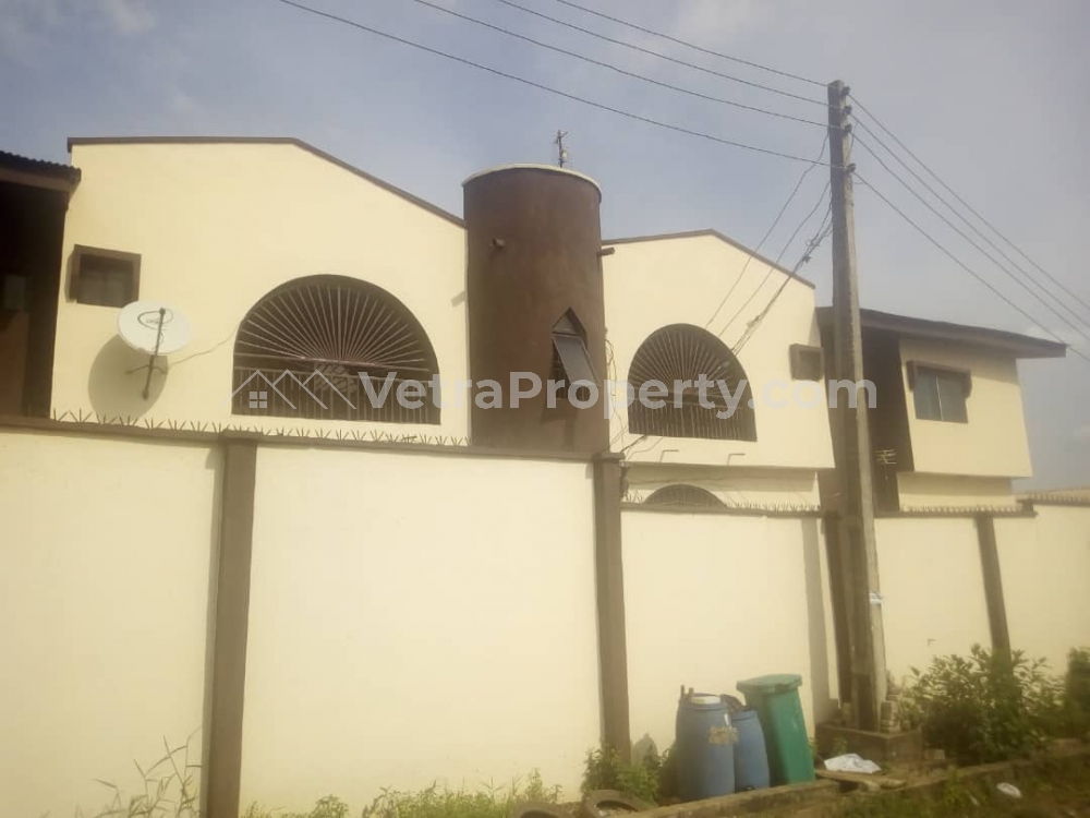  A block of 4 flats of 3 bedroom each in Abebi estate, ojodu  House for Sale Ojodu Lagos Vetra  Property