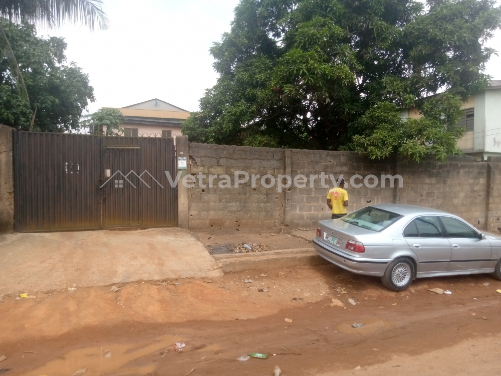  3bedrooms 2numbers set back on a full plot of land for sale in shasha  House for Sale Alimosho Lagos Vetra  Property