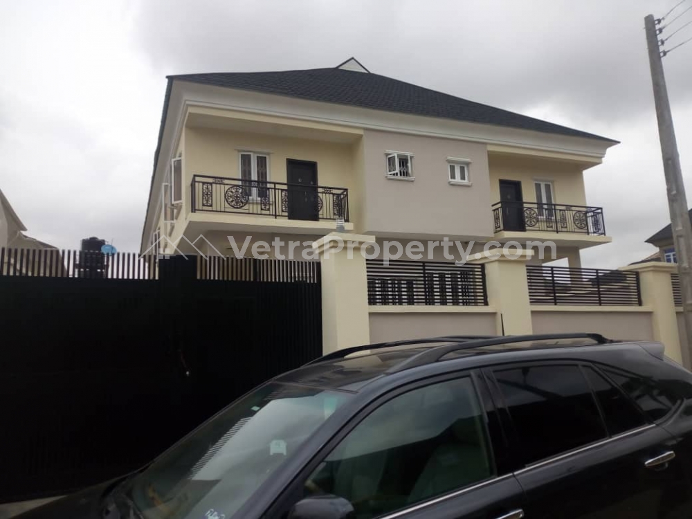  4 bedroom duplex with a staff room at Akala way oke badan estate akobo oceanwealth  4 bedroom House for Rent Ibadan Oyo Vetra  Property