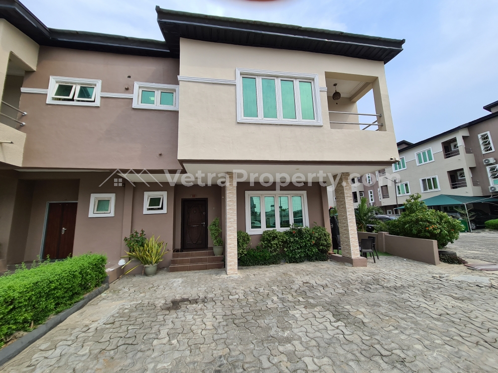  3 Bedroom Duplex  3 bedroom House for Short let Lekki Lagos Vetra  Property