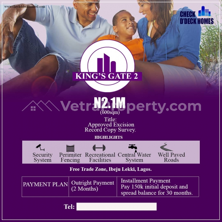  Plots of land at ibeju lekki  Land for Sale Ibeju Lekki Lagos Vetra  Property