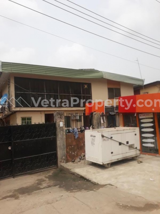 Solid block of 4flats of 3bedrooms directly on interlocking with CofO  House for Sale  Lagos Vetra  Property
