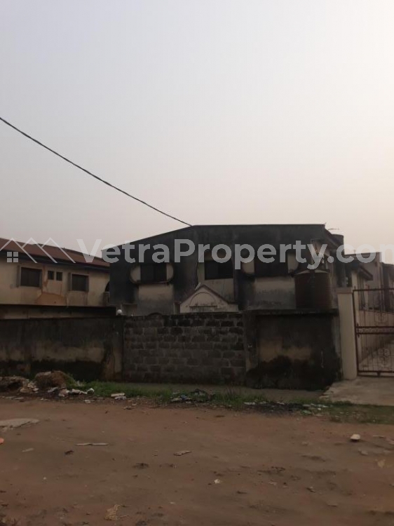  Solid 5bedroom detached duplex on a full plot with 2 nos of 3bedroom flats close to road  House for Sale  Lagos Vetra  Property