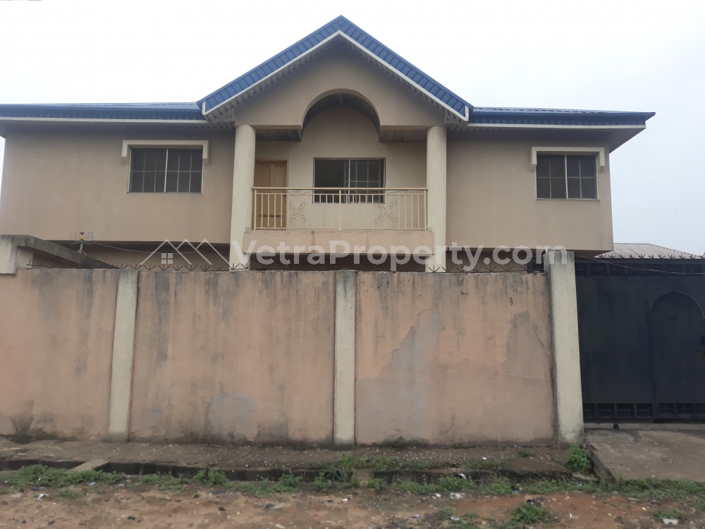  Uniquely built 5 bedroom duplex with extra 4 flats of 2 & 3 bedrooms  House for Sale  Lagos Vetra  Property