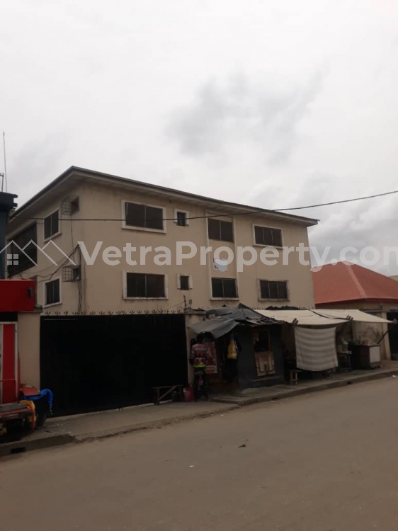  Commercial block of 6flats of 3bedrooms with a large warehouse on a major tarred road  House for Sale  Lagos Vetra  Property