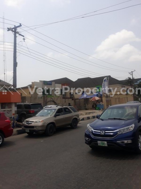  Full standard plot of land sharing fence with Fidelity bank on Ago express for lease  Land for Rent  Lagos Vetra  Property