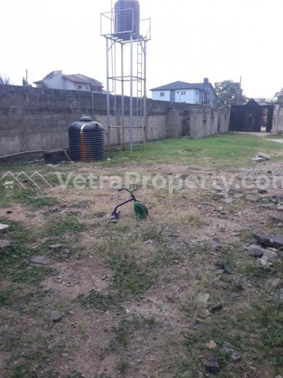  Full plot of dry Land with demolishable structure in a good location  Land for Sale  Lagos Vetra  Property