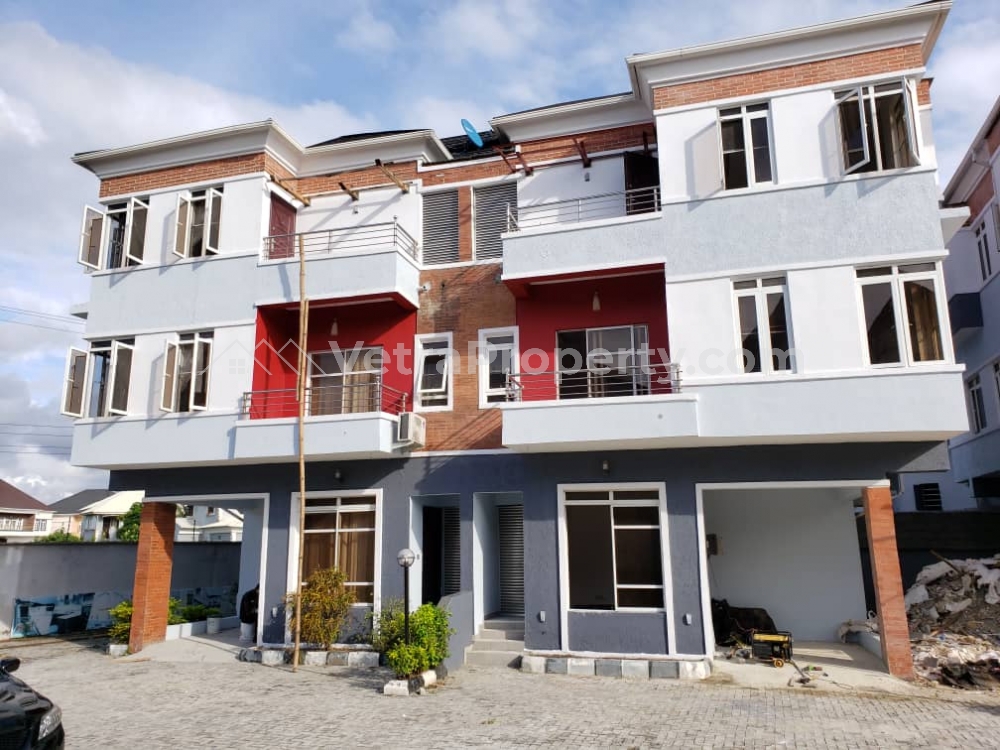  Newly built 4bedroom terraced duplex for sale at Ikota GRA , Ikota villa estate lekki Lagos  4 bedroom House for Sale Lekki Lagos Vetra  Property