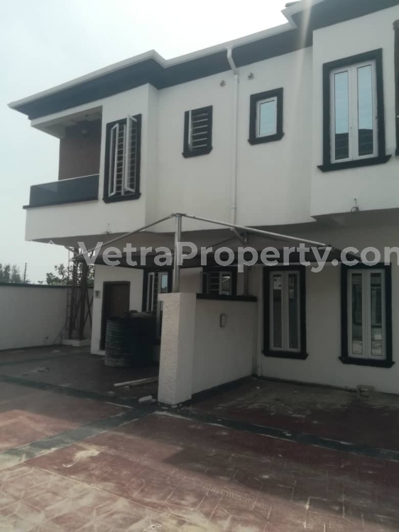  Newly built furnished 4bedrooms semi detached duplex for rent at Ikota Villa Estate  4 bedroom House for Rent Lekki Lagos Vetra  Property