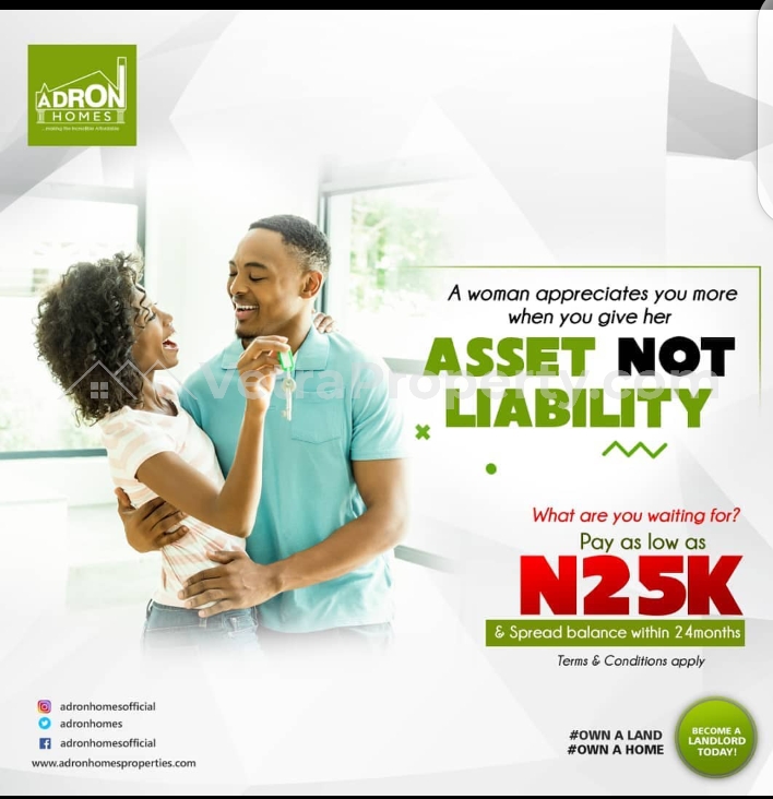  ADRON HOMES VALENTINE PROMO  Land for Sale Sagamu Ogun Vetra  Property